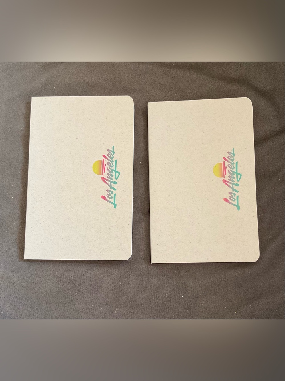 NWOT Los Angeles Beige Journal Notebook Set